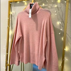 J. Crew Wool Blend Turtleneck Sweater